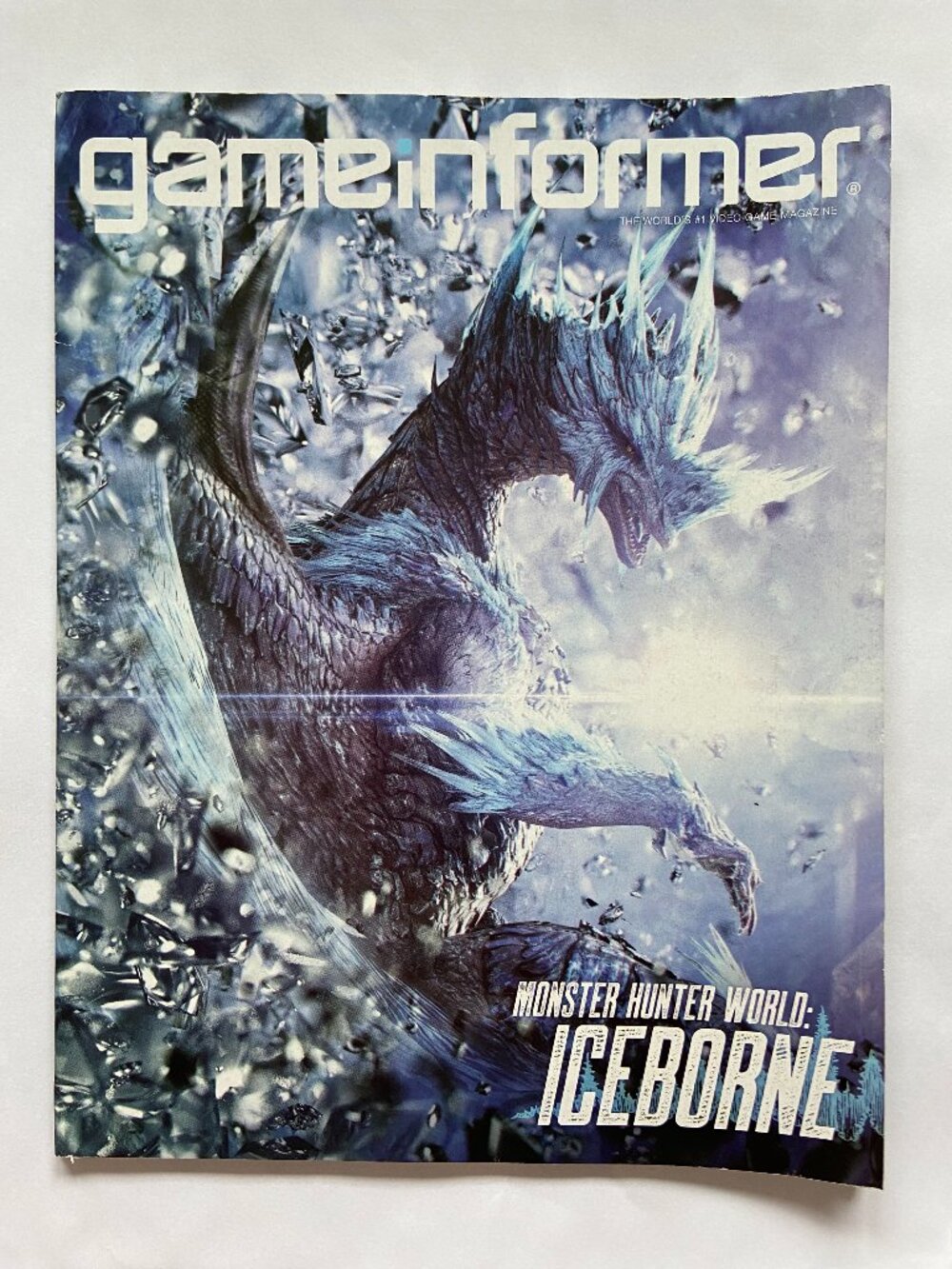Game Informer Magazine August 2019 Issue 316 Monster Hunter World Iceborne Cover